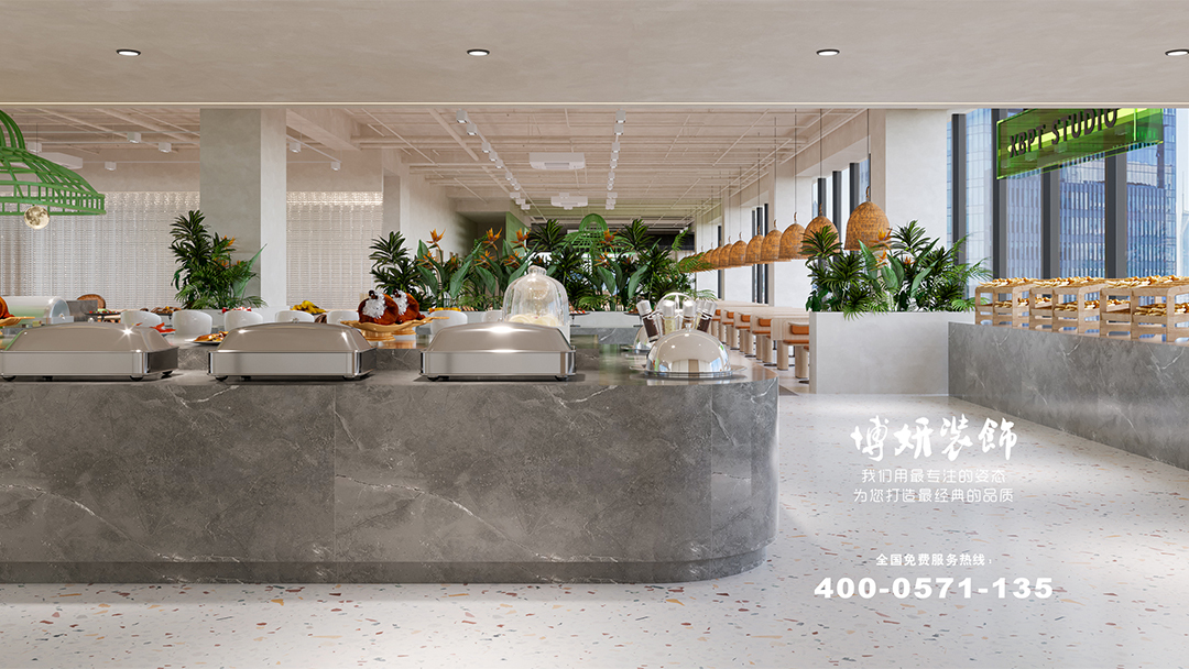 杭州中式餐厅装修设计