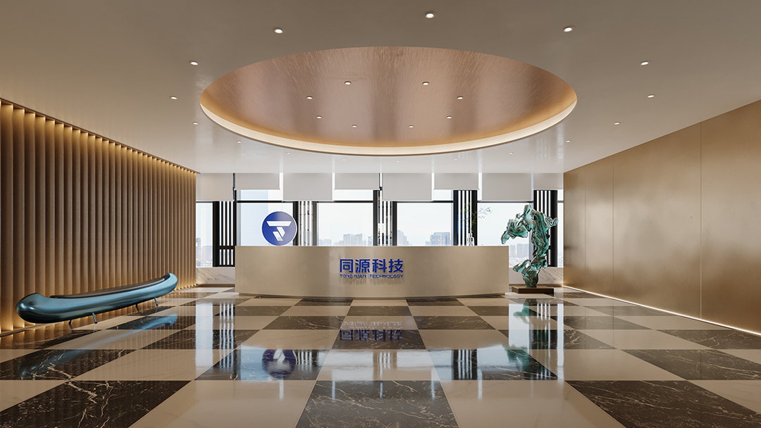 杭州教育科技公司办公室装修设计