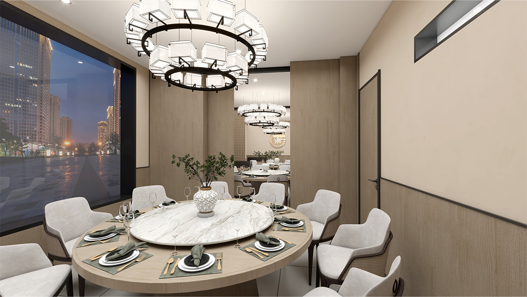 杭州主题中式餐厅装修设计