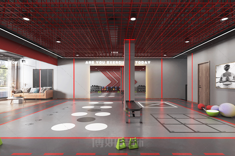 杭州健身中心装修设计，打造兼具力量与美的运动场所