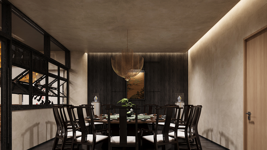 杭州烟火气中餐厅装修设计