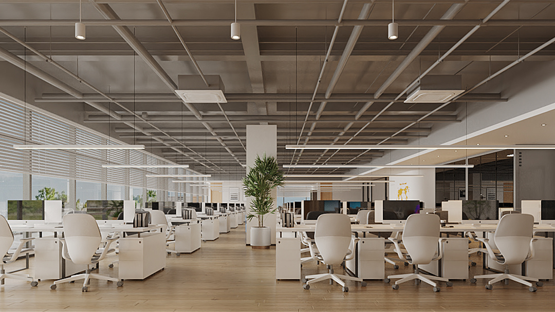 杭州广告传媒公司办公室装修设计