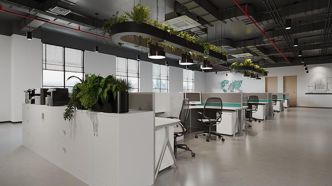 杭州金融公司办公室装修设计