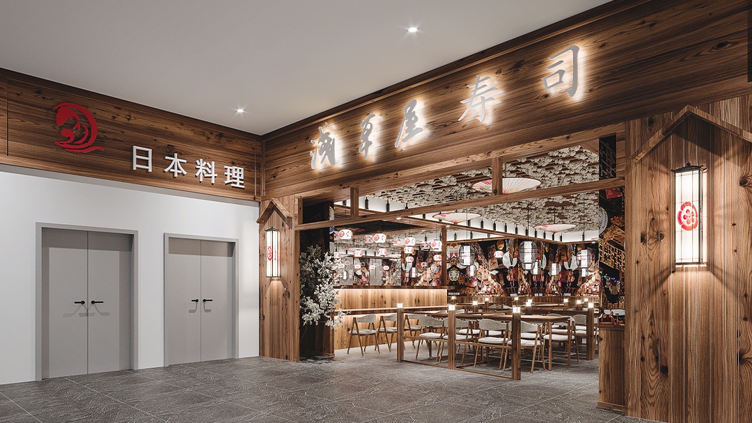 杭州网红日料店装修设计