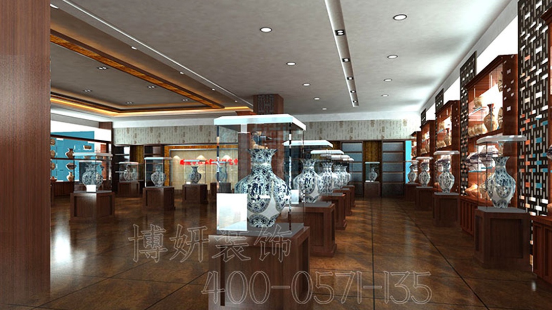 杭州青瓷文化展厅装修设计