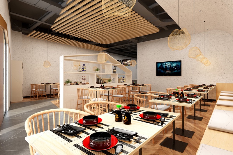 杭州日料店装修设计，专业日料店装修公司，打造精致和风餐厅