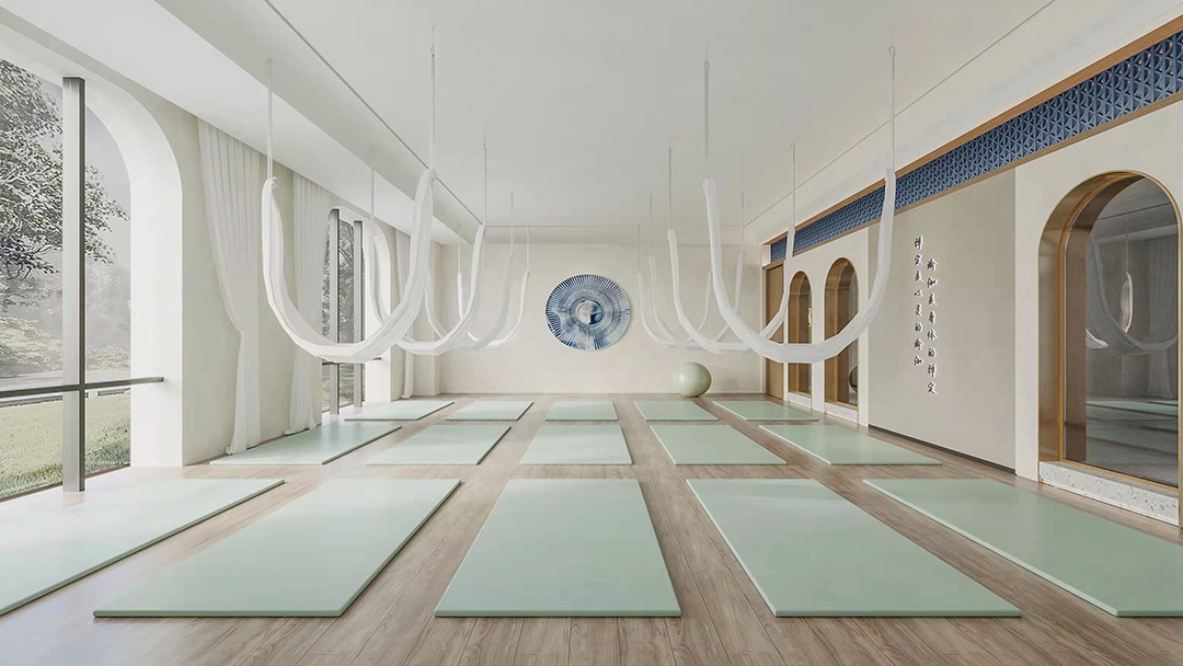 杭州绿色生态瑜伽馆装修设计