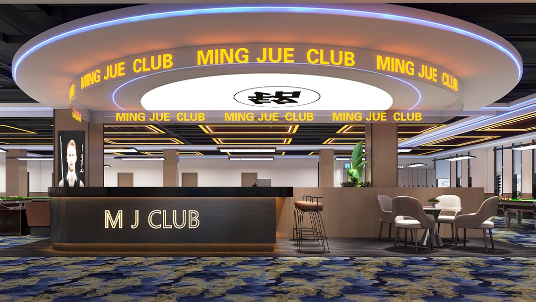 杭州沉浸式主题台球厅装修设计