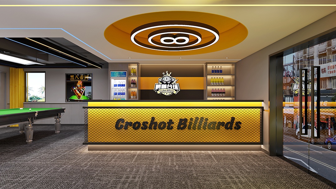 杭州一站式台球厅装修设计