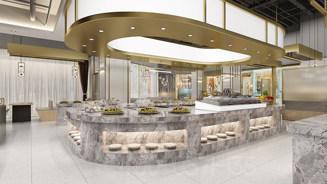 杭州现代简约风快餐店装修设计