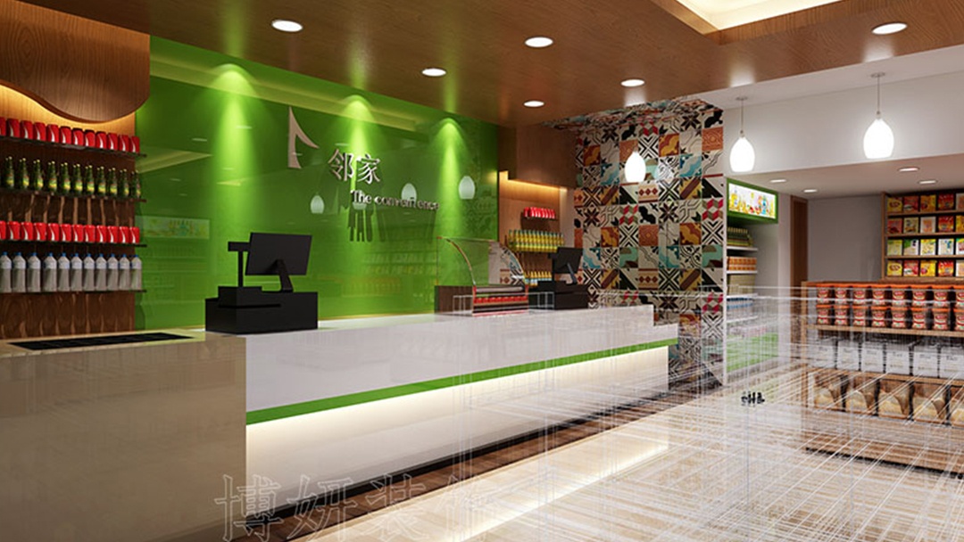 杭州精品超市装修设计