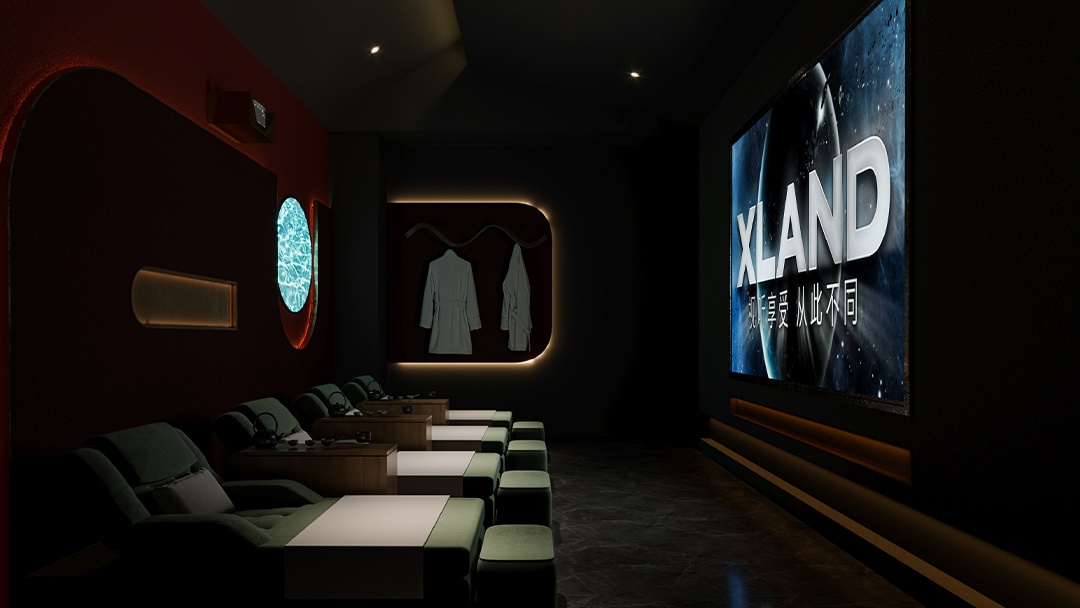 杭州养生禅意足浴店装修设计