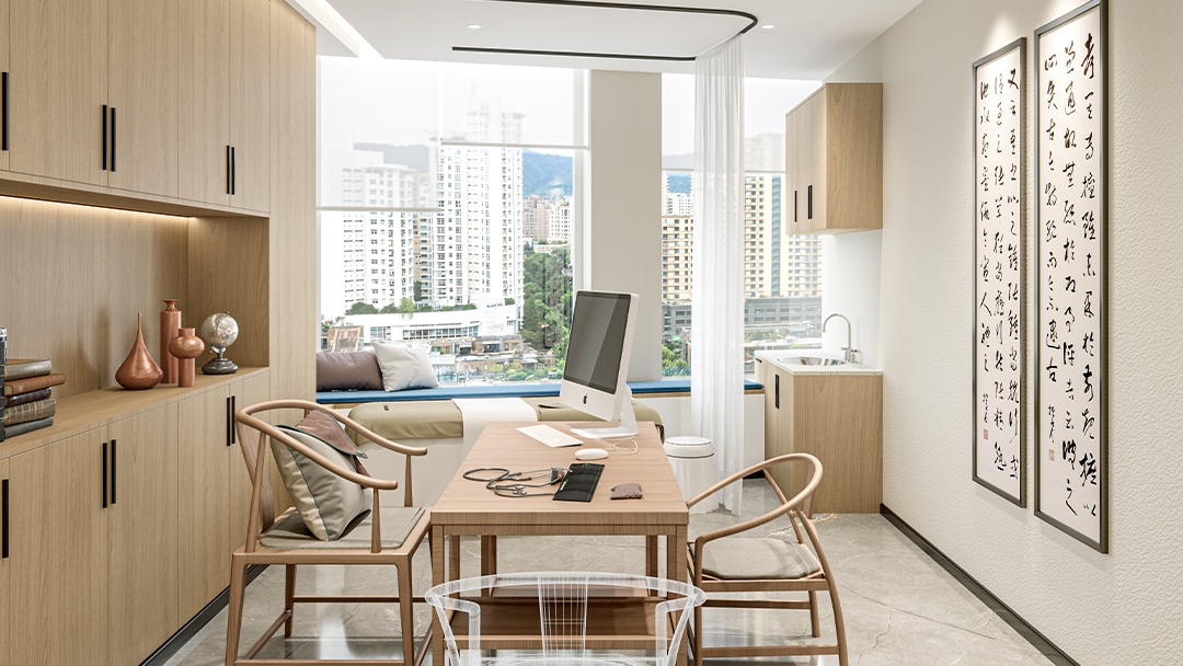 杭州宋韵文化中医馆装修设计