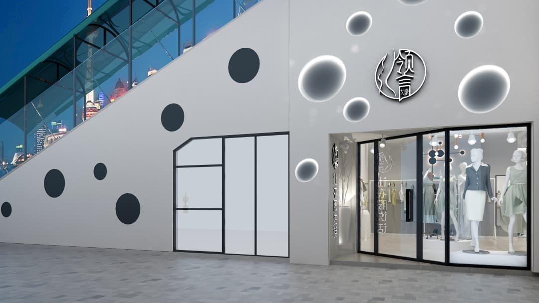 杭州高性价比女装店装修设计