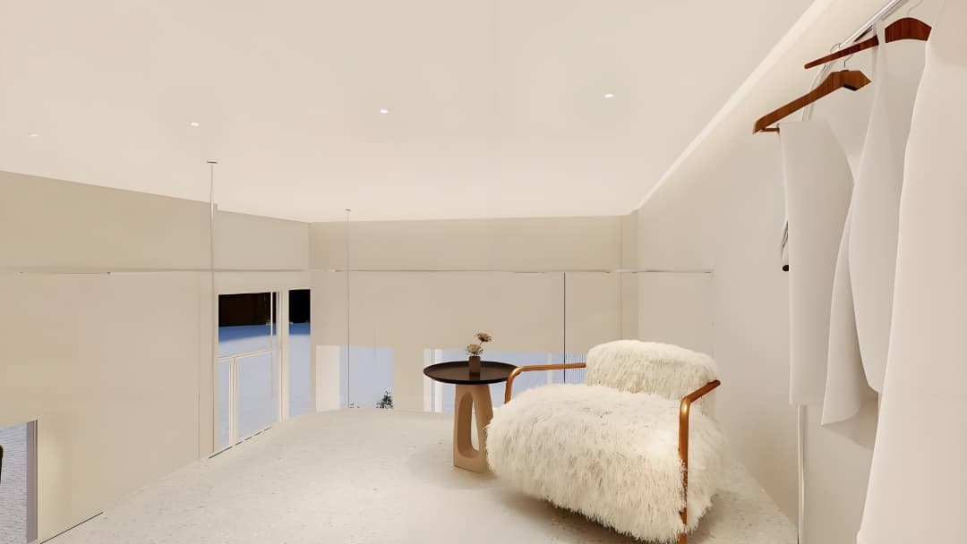 杭州法式浪漫女装店装修设计