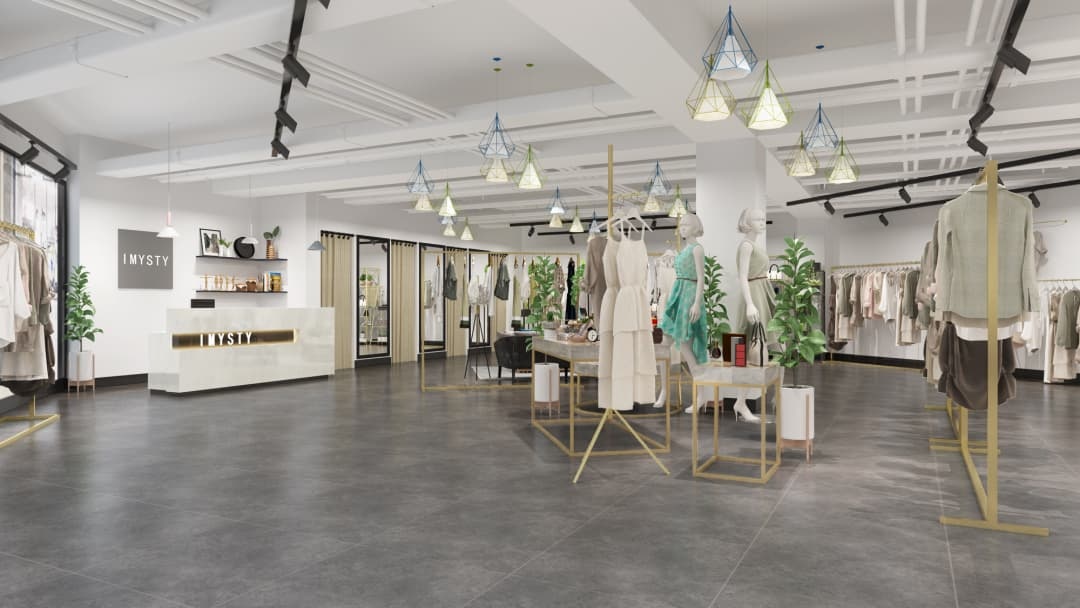 杭州定制化女装店装修设计